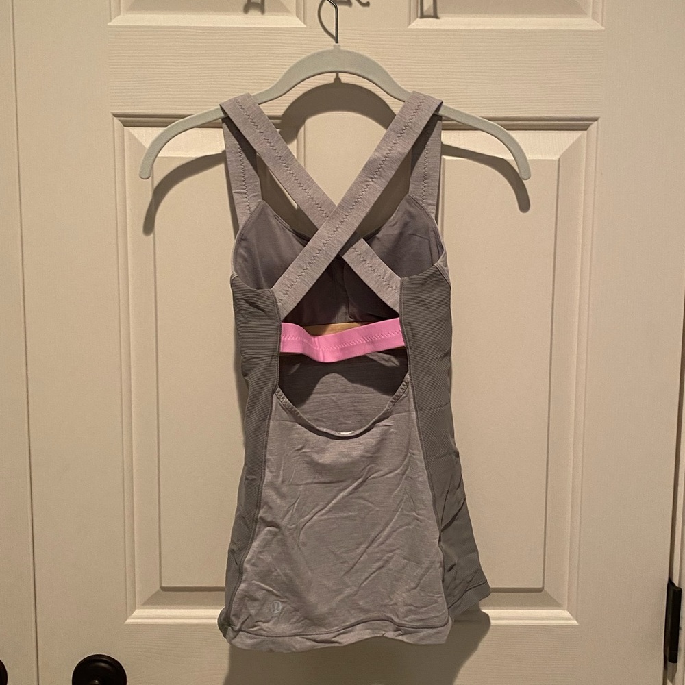 Gray Lululemon Top - image 2